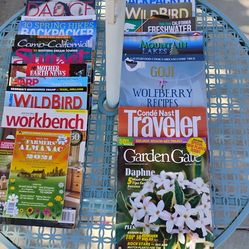 Magazines Free with book purchase