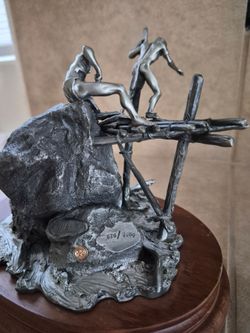 Salmon Run Chilmark pewter native American art