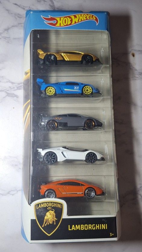 Hot Wheels Lamborghini 5-Pack