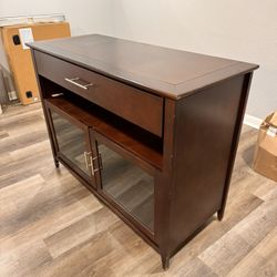 Storage Credenza And China Cabinet 