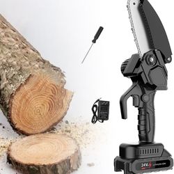 Sawing Machine, Handheld Chain Saw, Wood Cutter,Small Tool Electric Sawing Machine Pruning Shears for Pruning Tree Logging