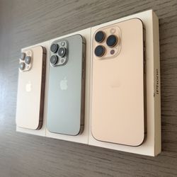 iPhone 16 Pro - 128g Unlocked - Box & Charger Cable (3 Available)