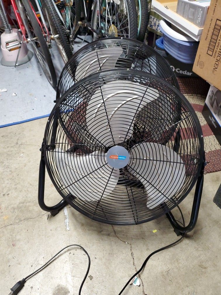 Climate Keeper 20 Inch Staniless Steel Variable Speed Fan