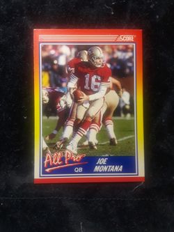 49ER JOE MONTANA 1990 CARD #582  EXCELLENT  CONDITION 