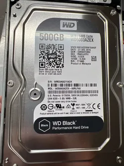 Western Digital 500GB Hard Drives (New)
