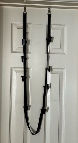 Over-the-door clothes hanger with 8 hooks, never used