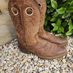 ARIAT MEN'S  Heritage Roughstock Western Perfomance Boots Square Toe SICE 11.5 D