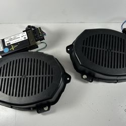 BMW E46 330i 325i REAR DECK SUB WOOFER SPEAKERS