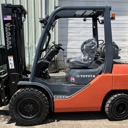 Toyota 8FGU30 (2018) Lp Pneumatic Tire Forklift!