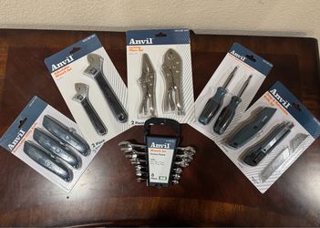 Anvil Tool Set Bundle – 5 Packs New