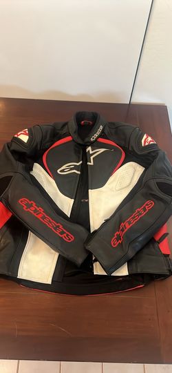 Alpinestars Jaws Leather motorcycle Jacket