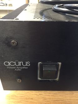 Acurus A250 Power Amp