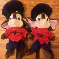 Vintage An American Tail Fievel Mousekewitz Stuffed Animal 