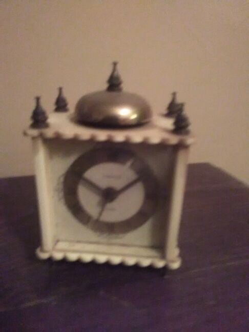 Antique wind up clock made in Germany