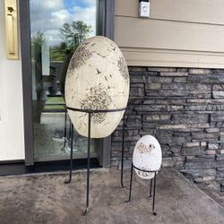 Outdoor decorative Egg 