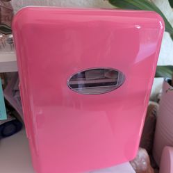Customizable Beauty Fridge with stickers