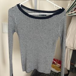 navy blue american eagle longsleeve 