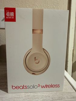 Beats Solo 3 Wireless Headphones Rose Gold