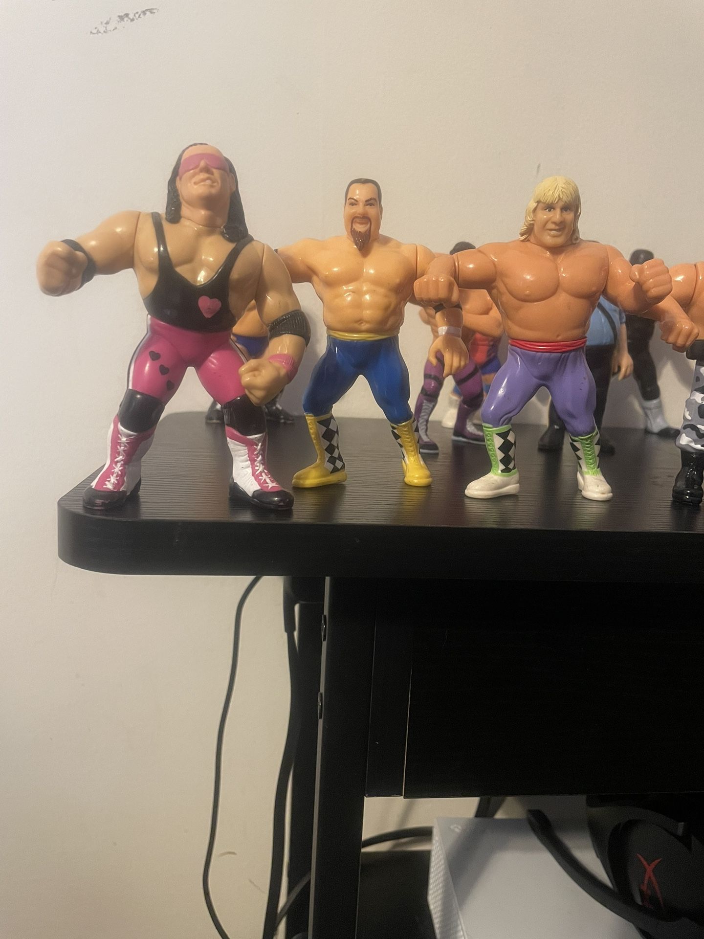 Lot of 15 WWF Hasbro Figures