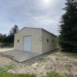 38ft Wide Steel Shed Building