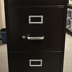 Hirsh Four Drawer File Cabinet 