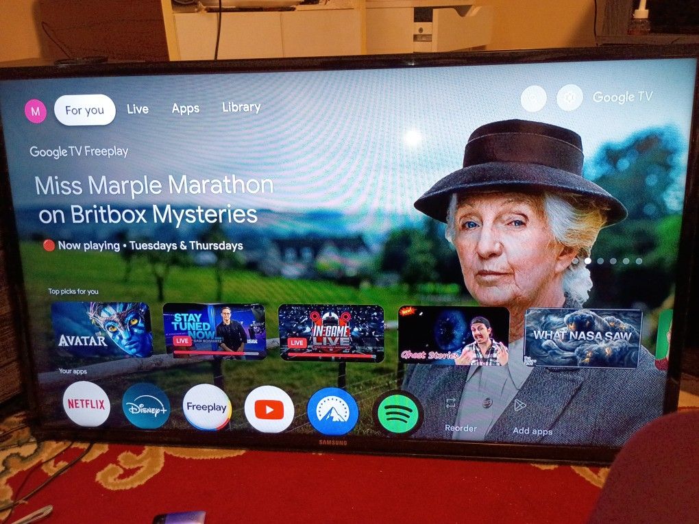 50 Inch Samsung Smart TV