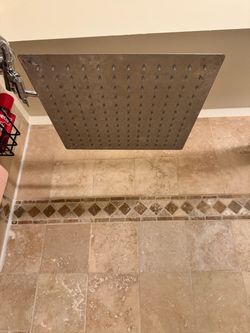Rainfall shower head