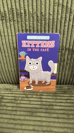 Kitten in the cafe book new
