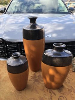 Three Decor Jars