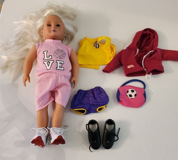 Our Generation Doll With Clothes