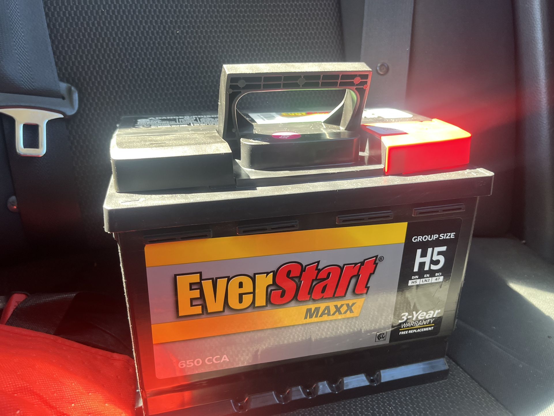 Brand New Ever Start Max H5 650 Cca