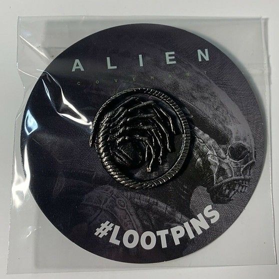 INVADERS LOOTPIN | ALIEN COVENANT | TWENTIETH CENTURY FOX | LOOTCRATE 2018 | NIP