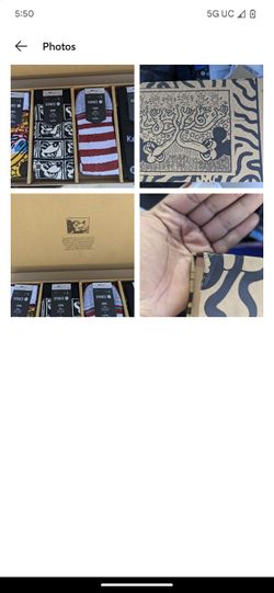 Socks Stance Keith Haring Collection  Disney Mickey 