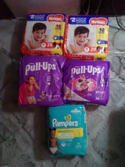 Diapers & Pullups All 5 Pks