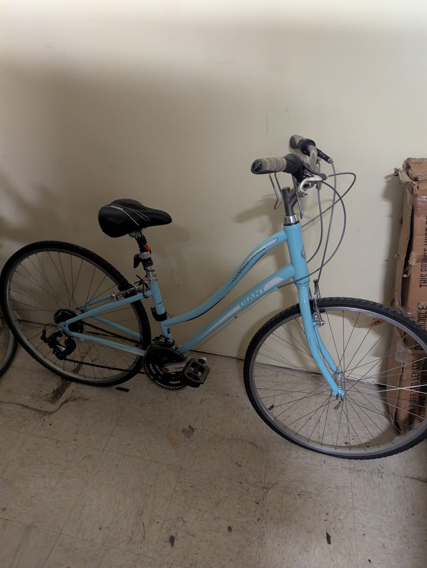 Giant escape hybrid woman's bike