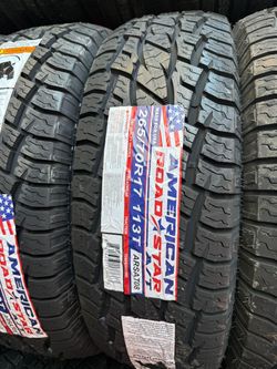 265 70 17 New Tires Set All Terrain