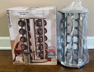 New Stainless Steel spice rack