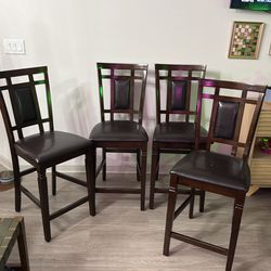 Bar Stools Set of 4