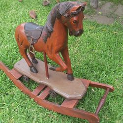 Antique Wood Horse