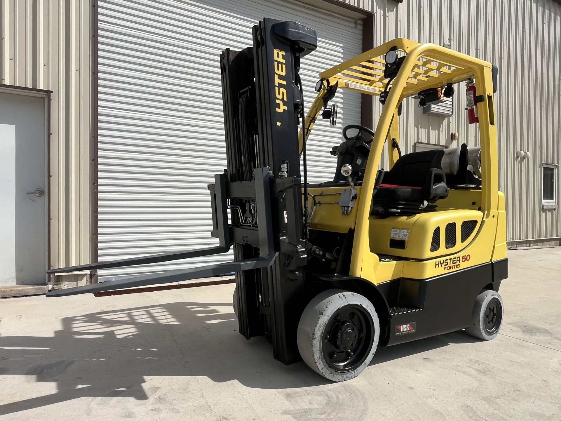 Forklift Hyster S50FT, Cap 5000 Lb,Kubota Engine (Japan)