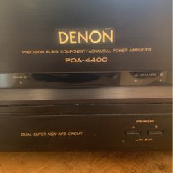 Parts Only Denon POA 4400