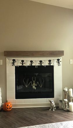 Custom Wood Mantle