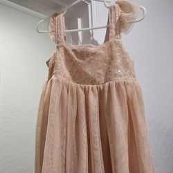 3T Pink Holiday Dress