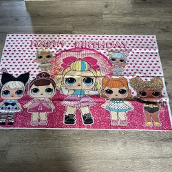 LOL Surprise Backdrop 