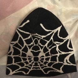 Spider Web Beanie