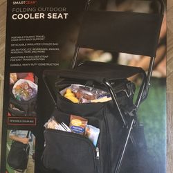 Folding Seat with attached cooler