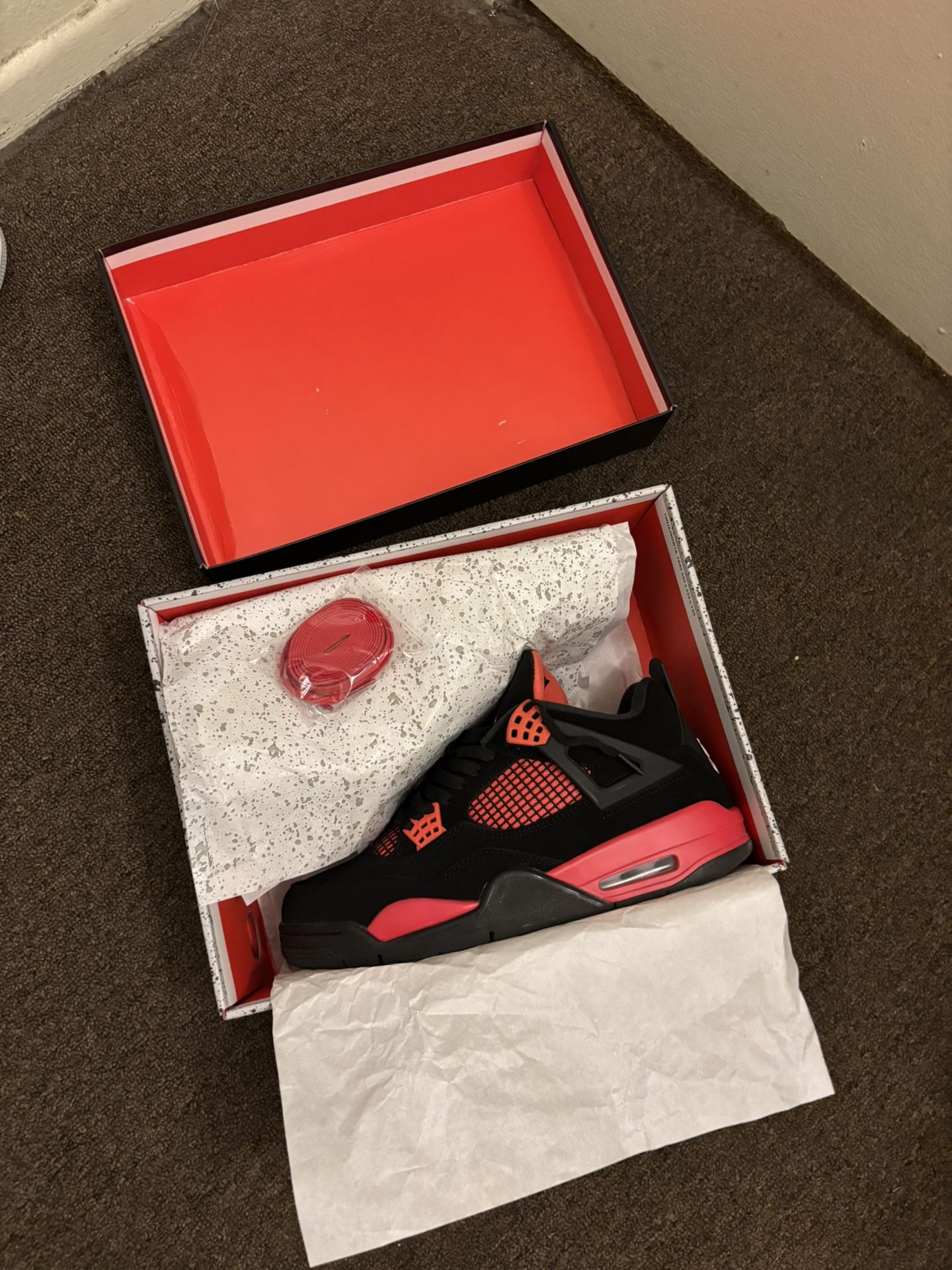 jordan 4 red thunders 