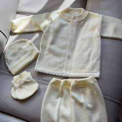 Crochet Baby Set