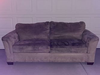 Light tan Microfiber Couch & Loveseat