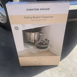 Kirkton House Sliding Basket Organizer